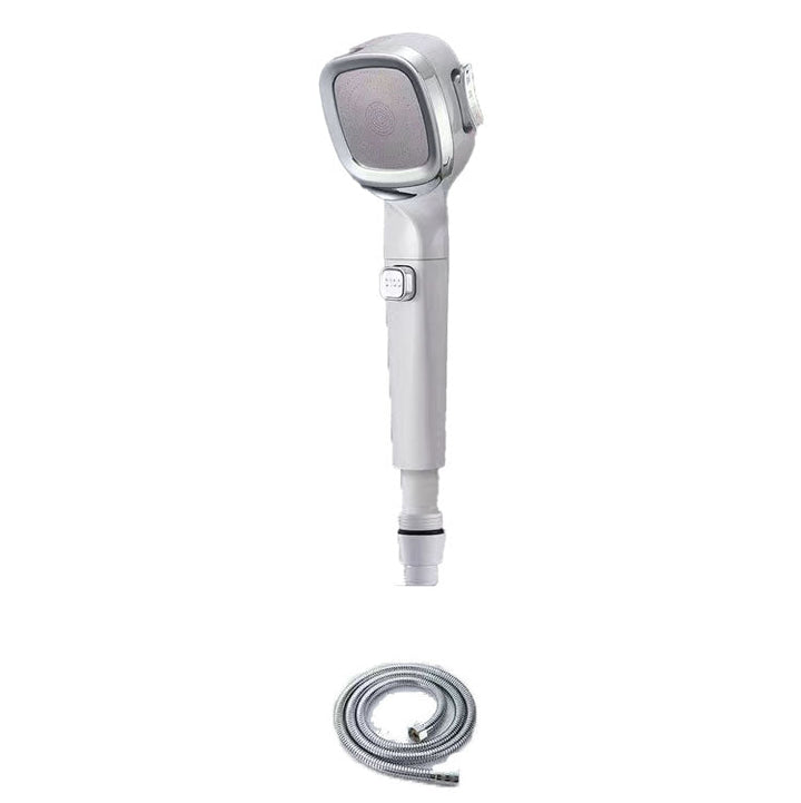 Lisslune | 4-Stage Pressure Shower Head One-Button Water Stop Handheld Shower Head