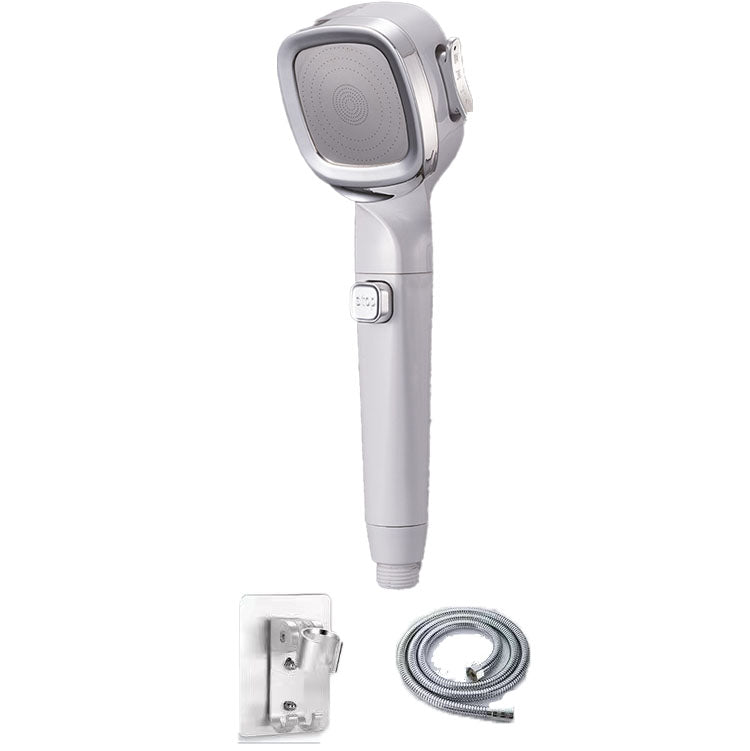 Lisslune | 4-Stage Pressure Shower Head One-Button Water Stop Handheld Shower Head