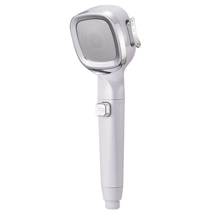 Lisslune | 4-Stage Pressure Shower Head One-Button Water Stop Handheld Shower Head