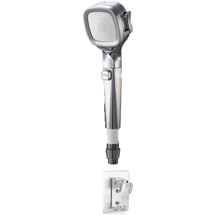 Lisslune | 4-Stage Pressure Shower Head One-Button Water Stop Handheld Shower Head