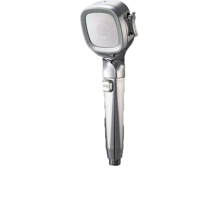 Lisslune | 4-Stage Pressure Shower Head One-Button Water Stop Handheld Shower Head