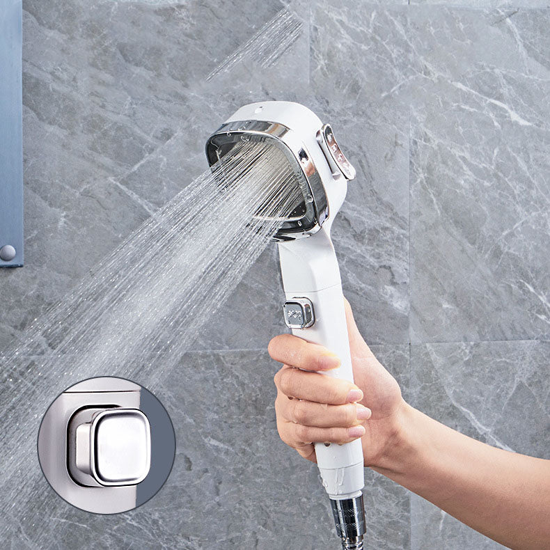 Lisslune | 4-Stage Pressure Shower Head One-Button Water Stop Handheld Shower Head