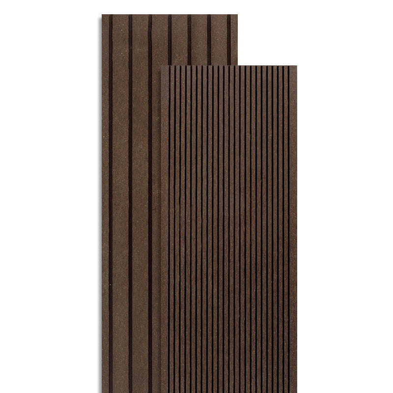 Lisslune | Outdoor Wood Decking Waterproof Striped Pattern Floorboard