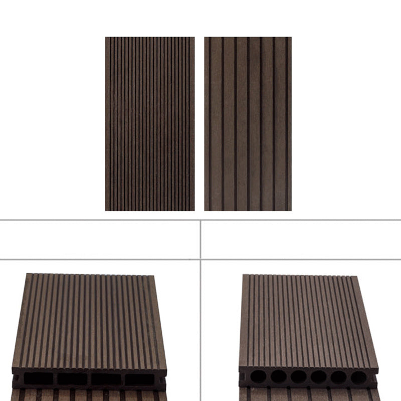 Lisslune | Outdoor Wood Decking Waterproof Striped Pattern Floorboard