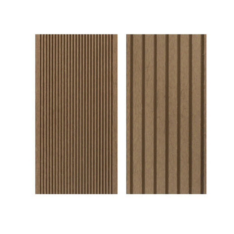 Lisslune | Outdoor Wood Decking Waterproof Striped Pattern Floorboard