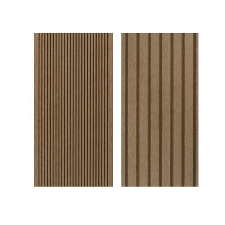 Lisslune | Outdoor Wood Decking Waterproof Striped Pattern Floorboard