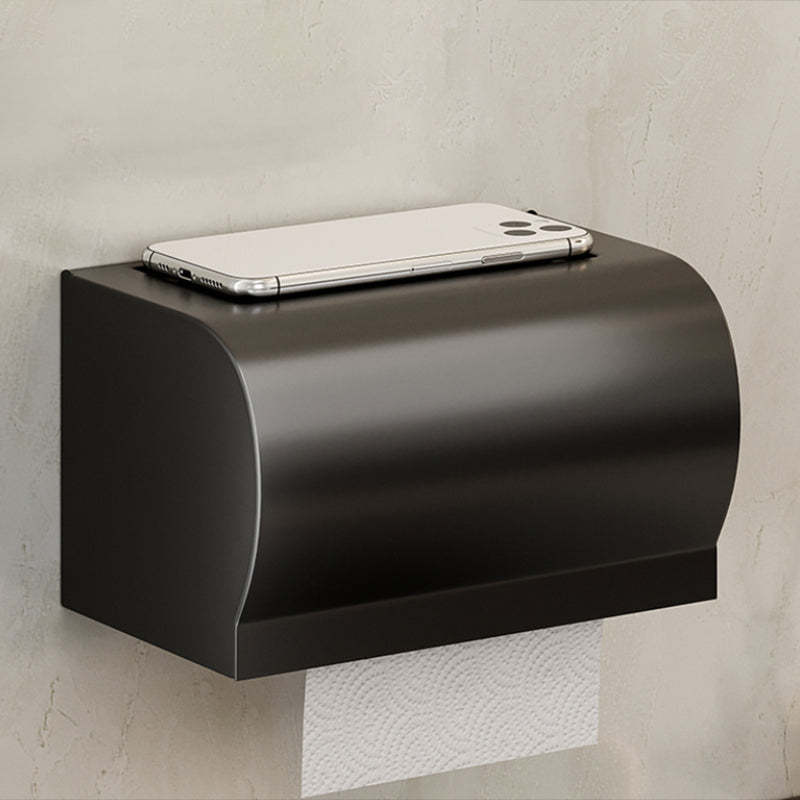 Lisslune | Modern Bathroom Accessories Set Black Bath Shelf Bath Accessories Set