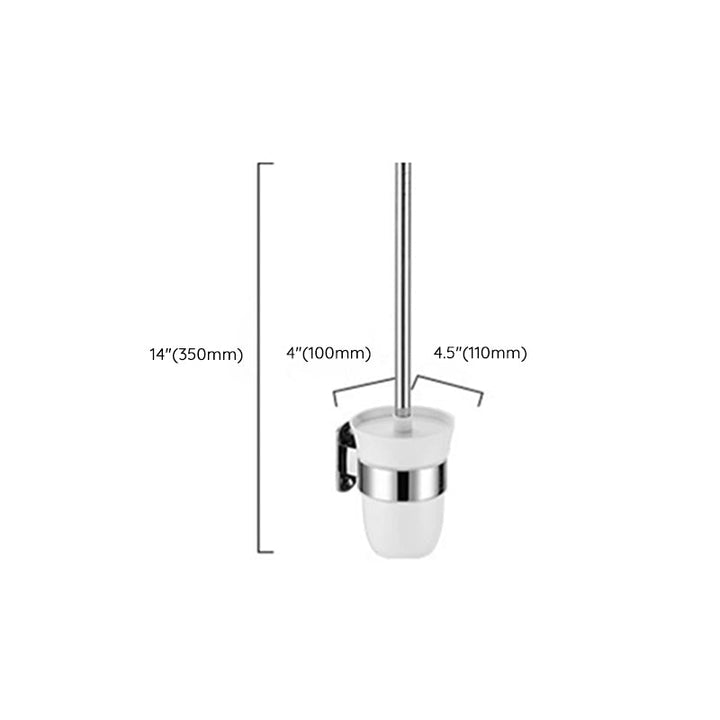 Lisslune | Modern Stainless Steel Bath Shelf Paper Holder Bathroom Accessory Set