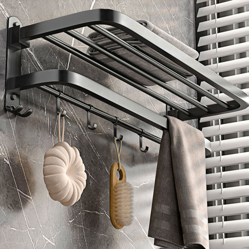 Lisslune | Modern gray bathroom accessory set bathroom shelf bath hardware set