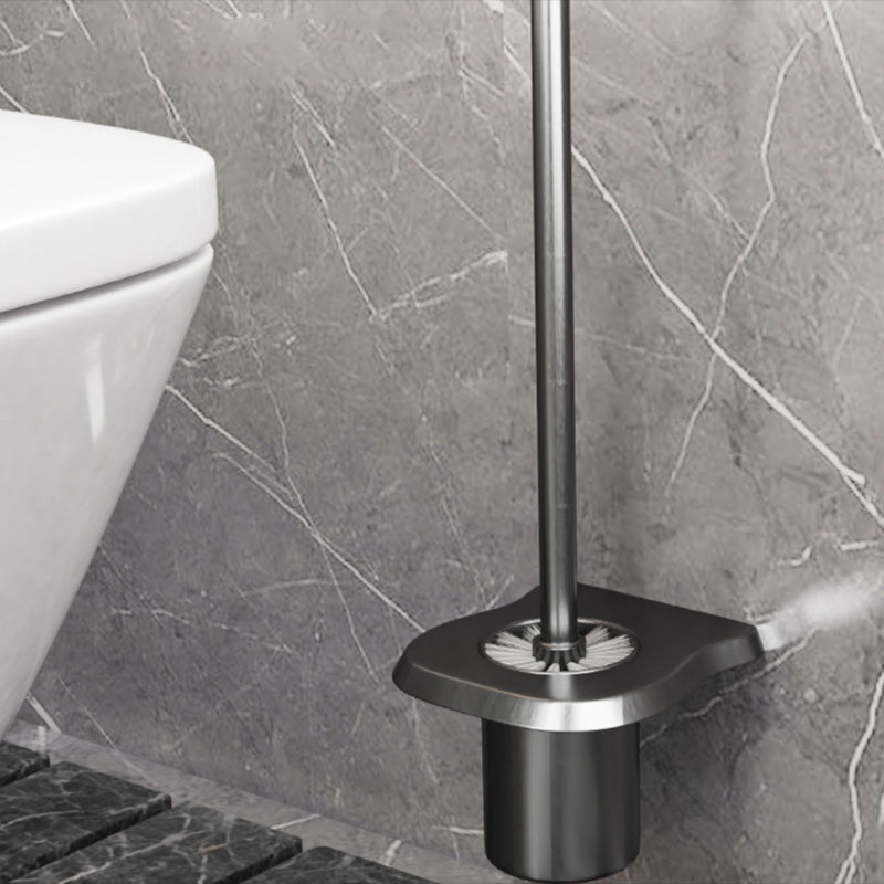 Lisslune | Modern gray bathroom accessory set bathroom shelf bath hardware set