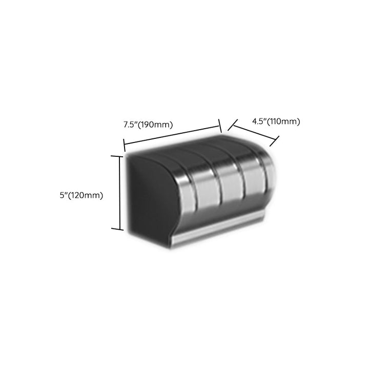 Lisslune | Modern gray bathroom accessory set bathroom shelf bath hardware set