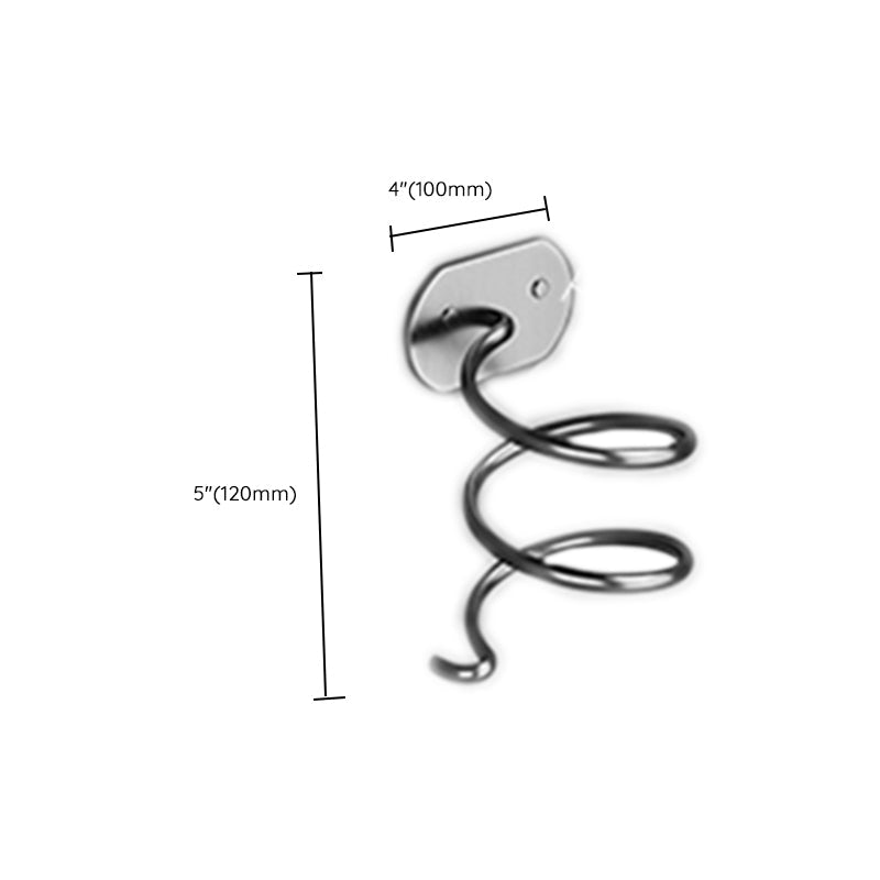 Lisslune | Modern gray bathroom accessory set bathroom shelf bath hardware set
