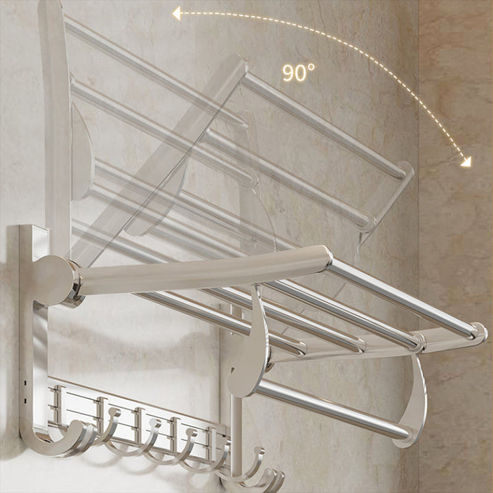 Lisslune | Traditional Bath Shelf Stainless Steel Paper Holder Bathroom Accessories Hardware Set