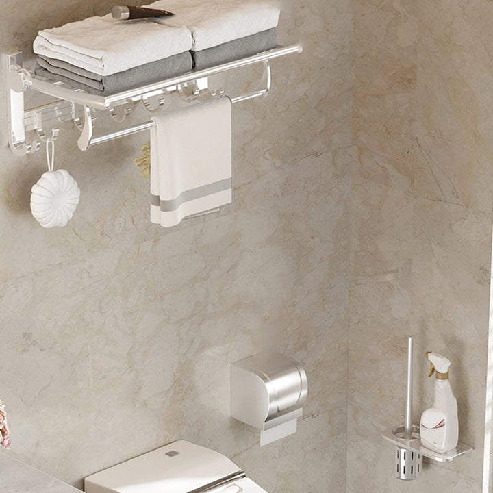 Lisslune | Traditional Bath Shelf Stainless Steel Paper Holder Bathroom Accessories Hardware Set