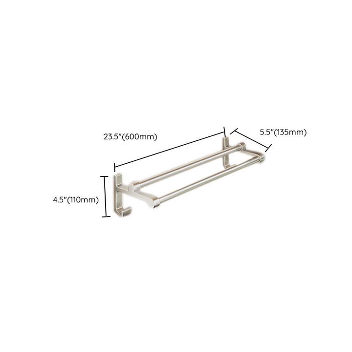 Lisslune | Traditional Bath Shelf Stainless Steel Paper Holder Bathroom Accessories Hardware Set