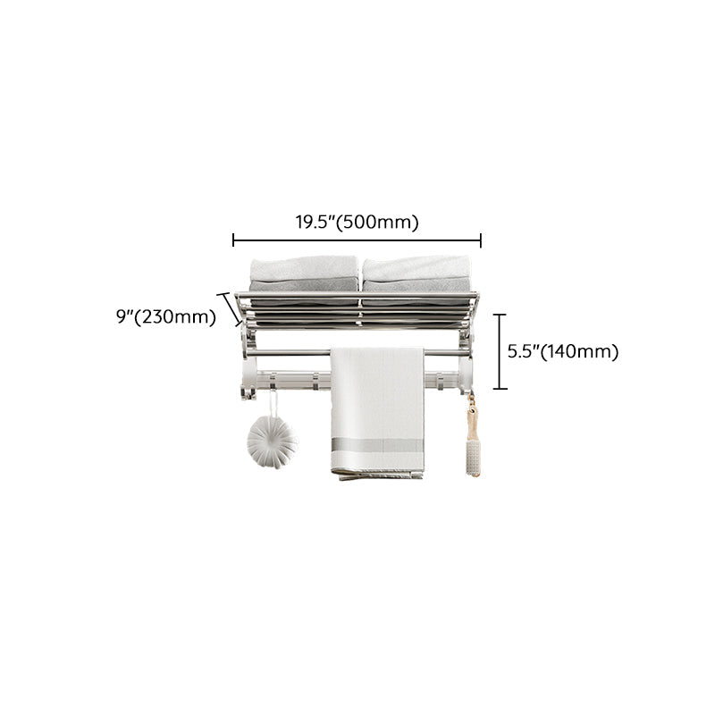 Lisslune | Traditional Bath Shelf Stainless Steel Paper Holder Bathroom Accessories Hardware Set
