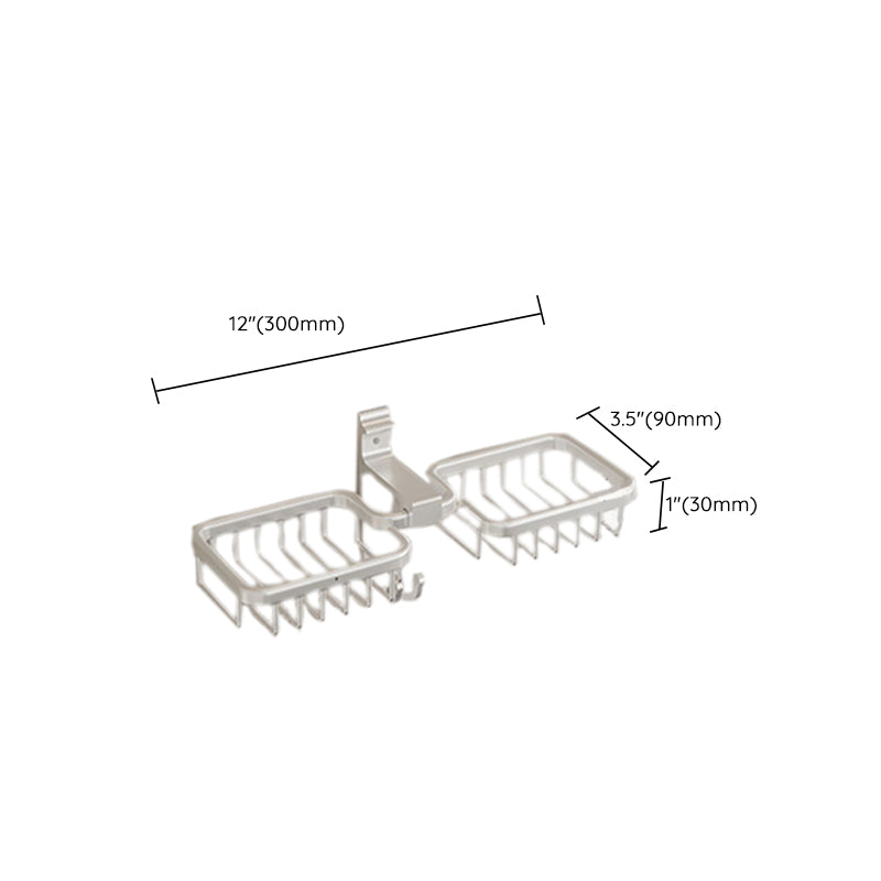 Lisslune | Traditional Bath Shelf Stainless Steel Paper Holder Bathroom Accessories Hardware Set