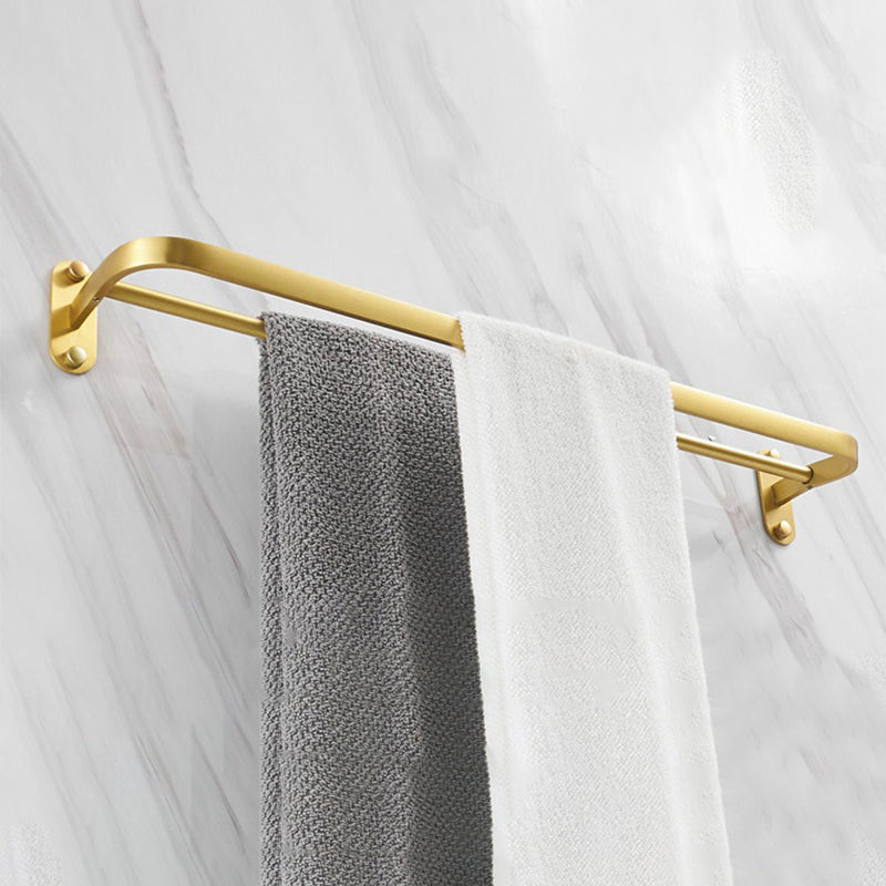 Lisslune | Modern Bathroom Hardware Paper Holder Bathroom Shelf Gold Bathroom Accessories Set