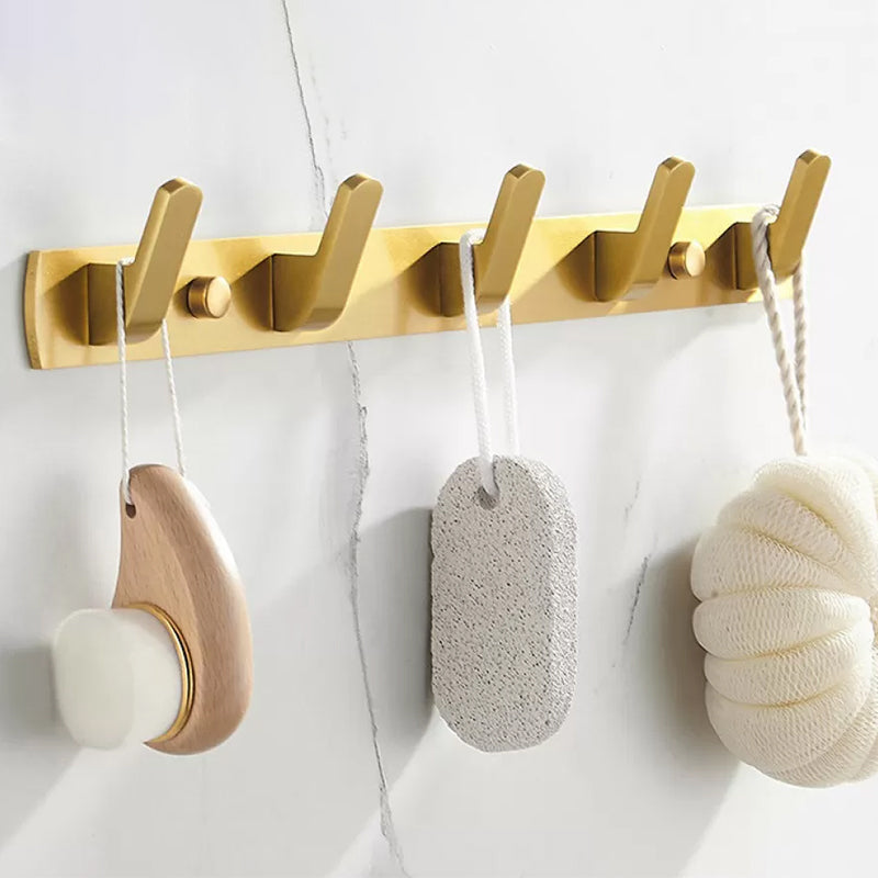 Lisslune | Modern Bathroom Hardware Paper Holder Bathroom Shelf Gold Bathroom Accessories Set