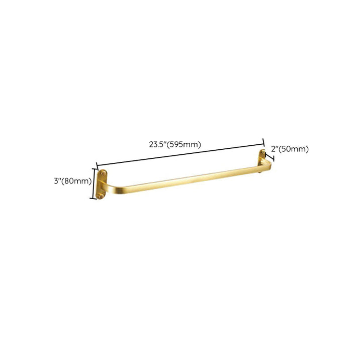 Lisslune | Modern Bathroom Hardware Paper Holder Bathroom Shelf Gold Bathroom Accessories Set