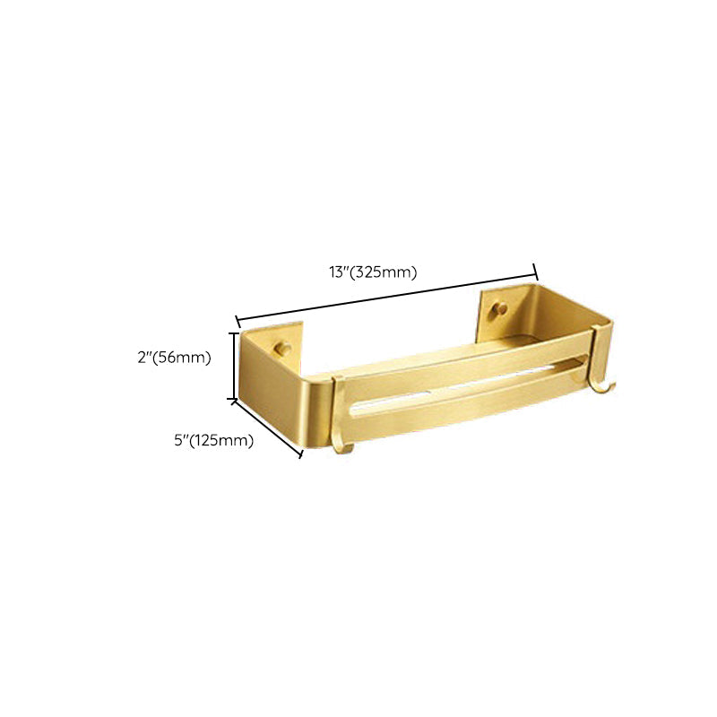Lisslune | Modern Bathroom Hardware Paper Holder Bathroom Shelf Gold Bathroom Accessories Set