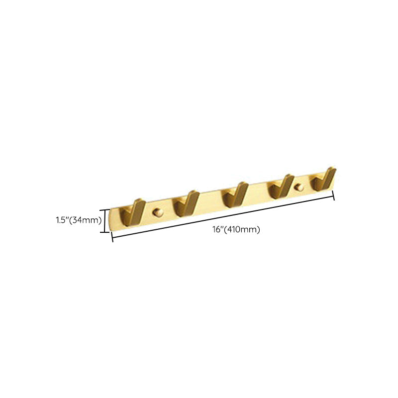 Lisslune | Modern Bathroom Hardware Paper Holder Bathroom Shelf Gold Bathroom Accessories Set