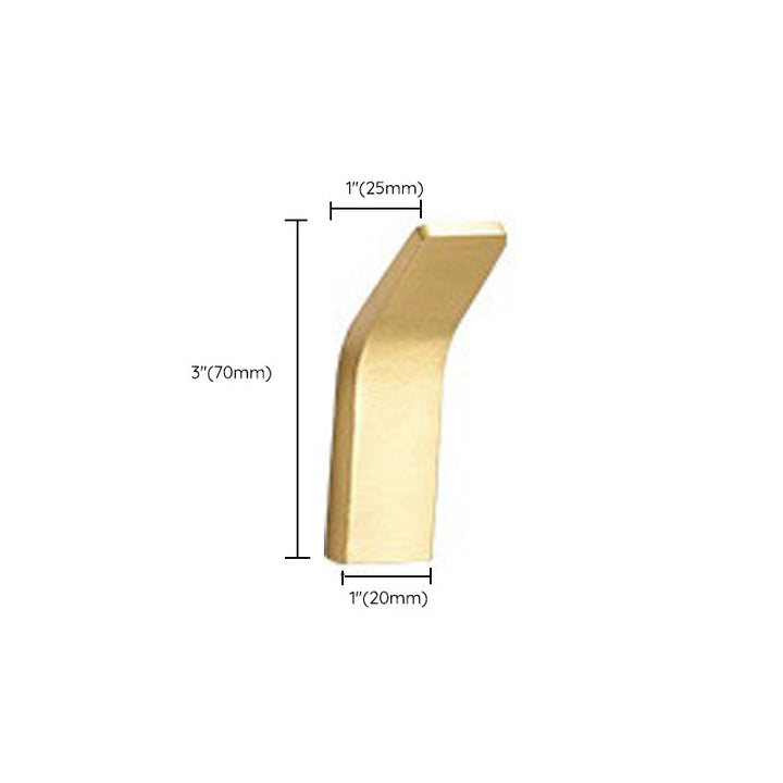 Lisslune | Modern Bathroom Hardware Paper Holder Bathroom Shelf Gold Bathroom Accessories Set