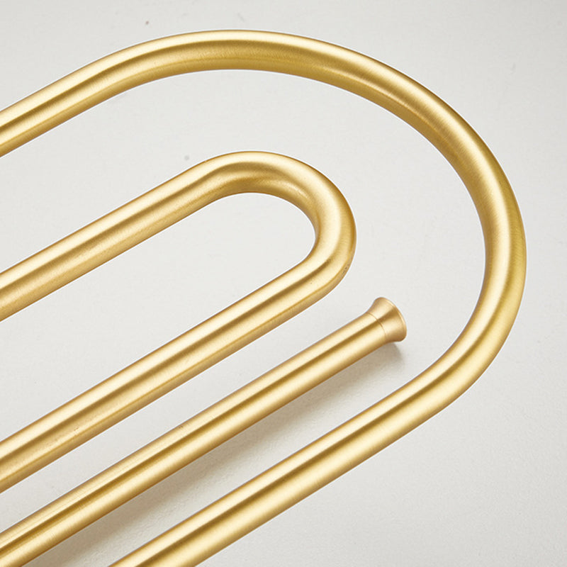 Lisslune | Traditional Golden Bath Accessories Set Brass Bathroom Accessories Kit