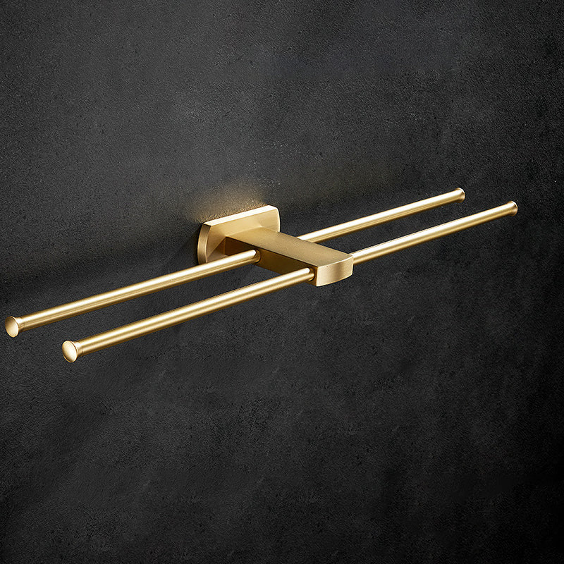 Lisslune | Traditional Golden Bath Accessories Set Brass Bathroom Accessories Kit
