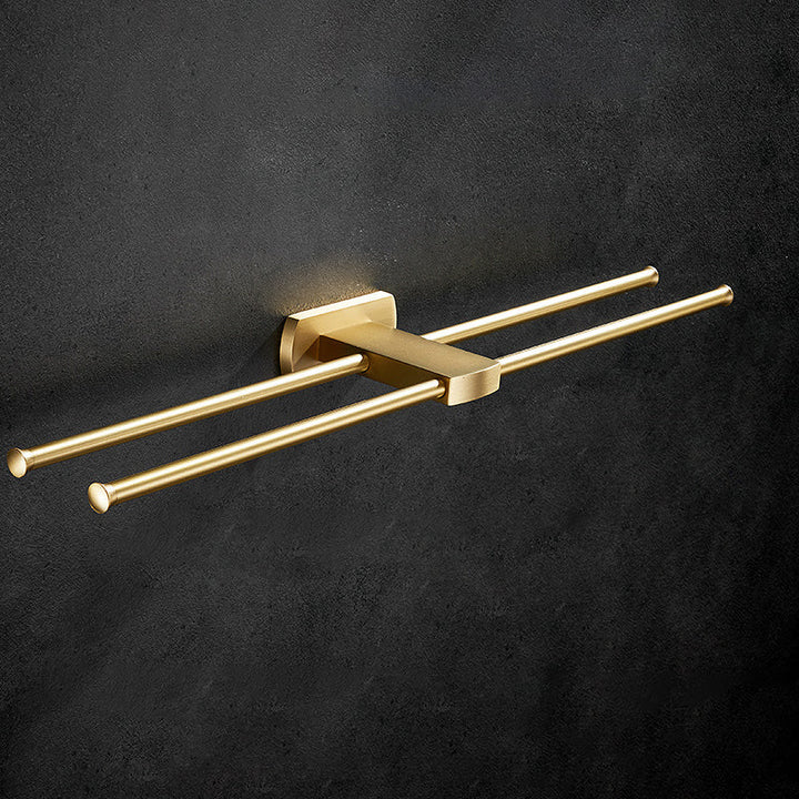 Lisslune | Traditional Golden Bath Accessories Set Brass Bathroom Accessories Kit