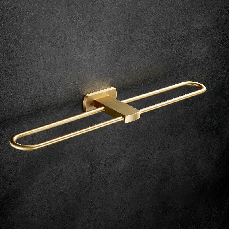 Lisslune | Traditional Golden Bath Accessories Set Brass Bathroom Accessories Kit