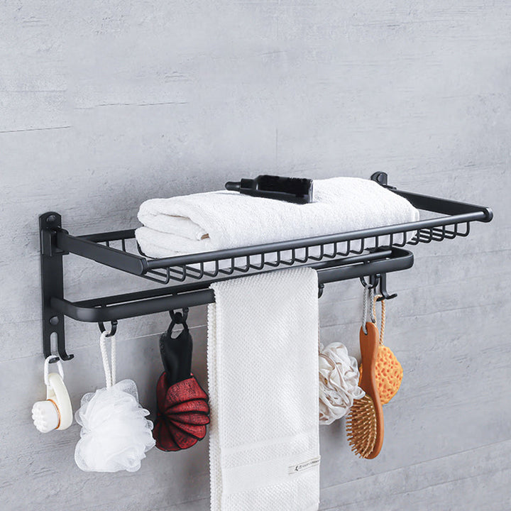 Lisslune | Modern Bathroom Hardware Toilet Paper Holder Bathroom Shelf Bathroom Accessories Set