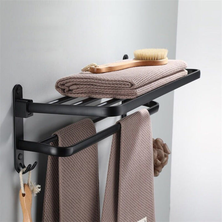 Lisslune | Modern Bathroom Hardware Toilet Paper Holder Bathroom Shelf Bathroom Accessories Set