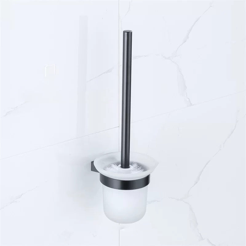 Lisslune | Modern Bathroom Hardware Toilet Paper Holder Bathroom Shelf Bathroom Accessories Set