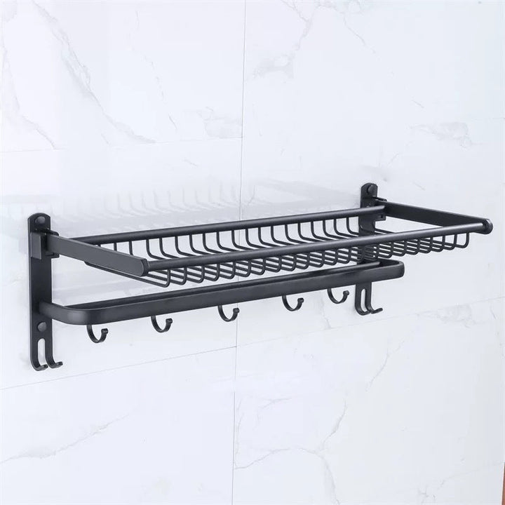 Lisslune | Modern Bathroom Hardware Toilet Paper Holder Bathroom Shelf Bathroom Accessories Set