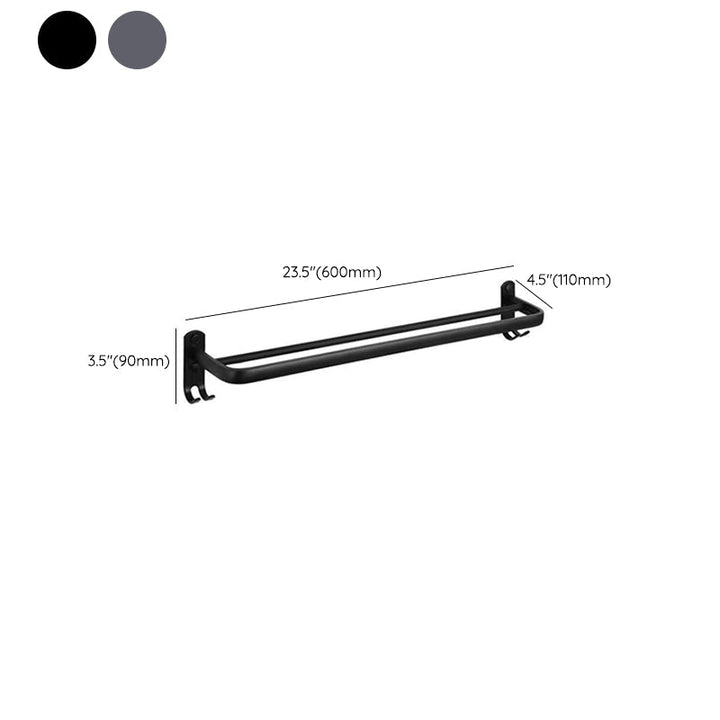 Lisslune | Modern Bathroom Hardware Toilet Paper Holder Bathroom Shelf Bathroom Accessories Set