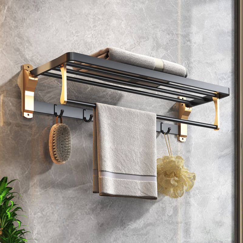 Lisslune | Black & Brass Bathroom Set Modern Style Bathroom Accessories As Individual Piece Or As Set