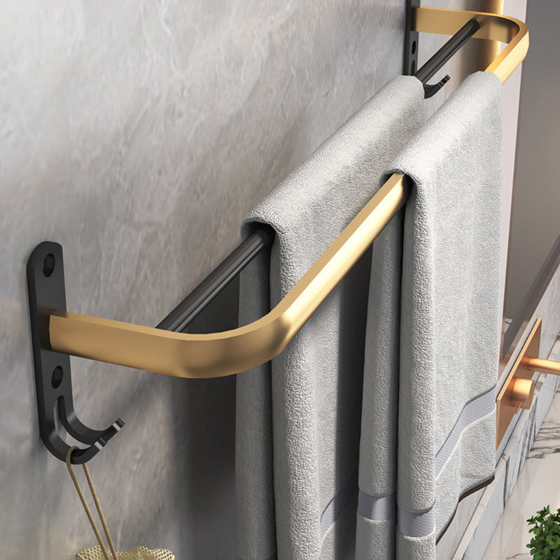 Lisslune | Black & Brass Bathroom Set Modern Style Bathroom Accessories As Individual Piece Or As Set