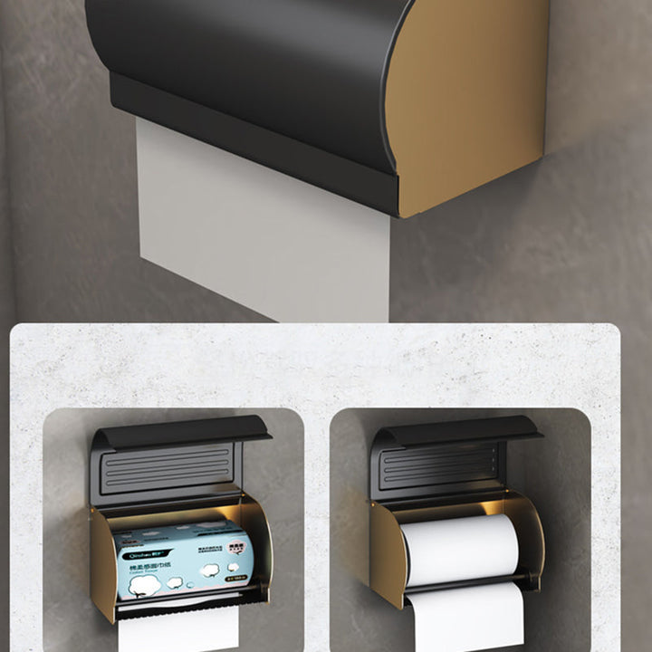 Lisslune | Black & Brass Bathroom Set Modern Style Bathroom Accessories As Individual Piece Or As Set