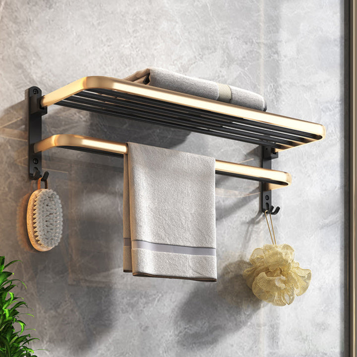 Lisslune | Black & Brass Bathroom Set Modern Style Bathroom Accessories As Individual Piece Or As Set