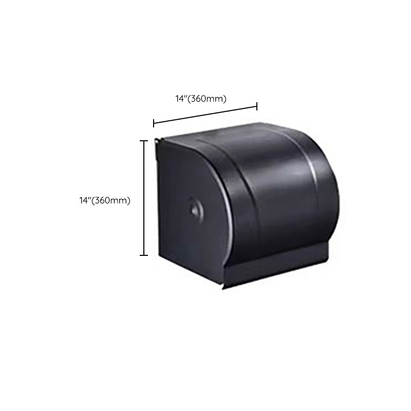Lisslune | Modern Bathroom Accessories Set Towel Holder Black Soap Dish Bath Accessories Set