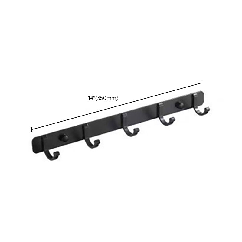 Lisslune | Modern Bathroom Accessories Set Towel Holder Black Soap Dish Bath Accessories Set