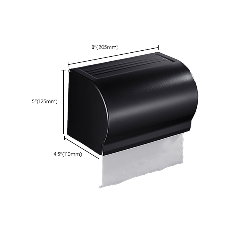Lisslune | Modern Bathroom Accessories Set Towel Holder Black Soap Dish Bath Accessories Set