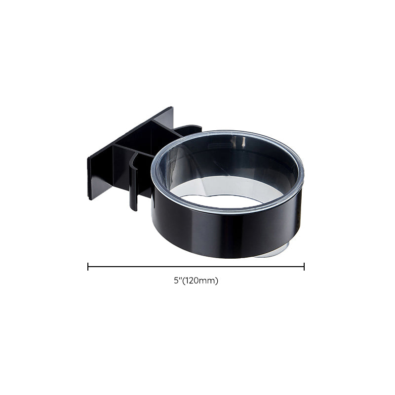 Lisslune | Modern Bathroom Accessories Set Towel Holder Black Soap Dish Bath Accessories Set