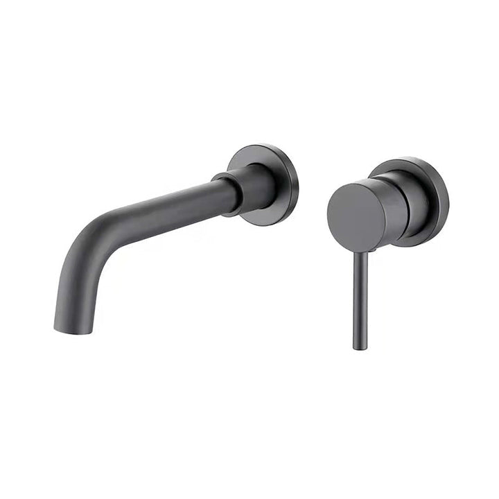 Lisslune | Wall-mounted faucet Glam Style sink bathroom faucet with lever handle