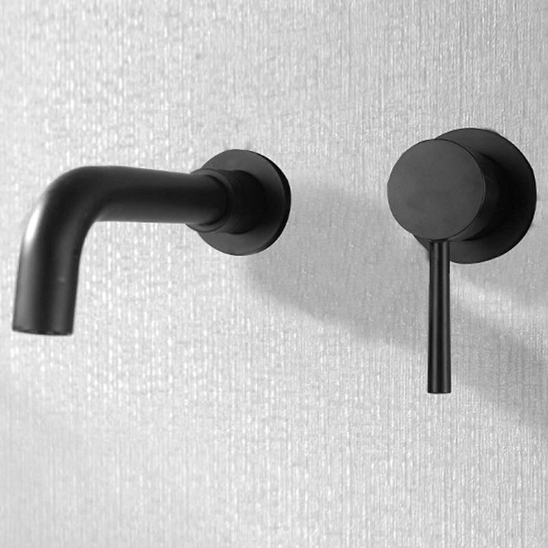 Lisslune | Wall-mounted faucet Glam Style sink bathroom faucet with lever handle