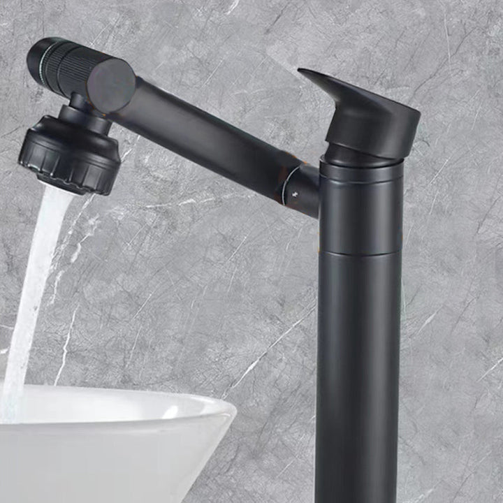 Lisslune | Vessel Sink Faucet Glam Style Single Lever Bathroom Mixer