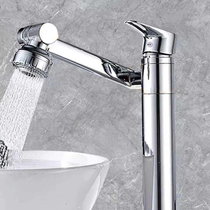 Lisslune | Vessel Sink Faucet Glam Style Single Lever Bathroom Mixer