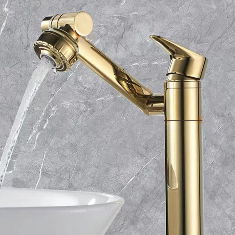 Lisslune | Vessel Sink Faucet Glam Style Single Lever Bathroom Mixer