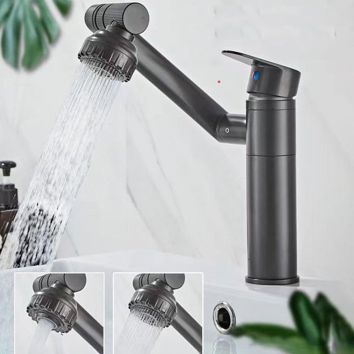 Lisslune | Vessel Sink Faucet Glam Style Single Lever Bathroom Mixer